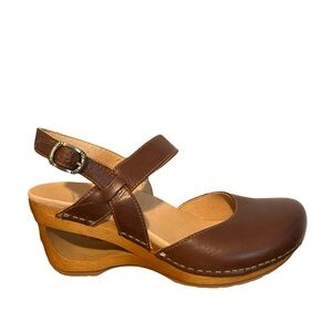 DANSKO shoes brown leather 37